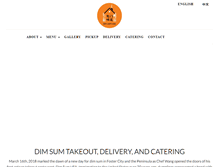 Tablet Screenshot of dimsumusa.com